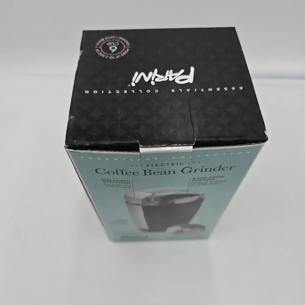 New - PARINI Electric Fresh Coffee Bean‎ Grinder - New